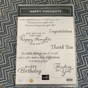 Stampin’ Up Happy Thoughts stamp set